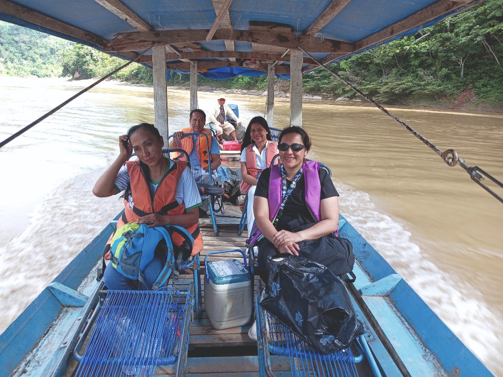 Anreise per Boot im Projektgebiet Rurrenabaque
